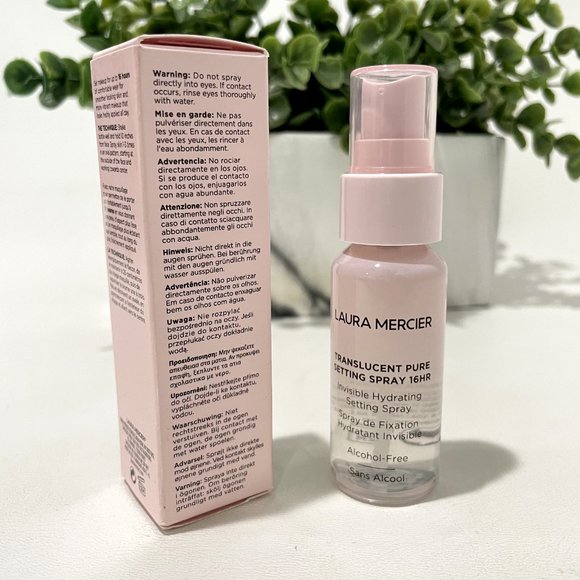 LAURA MERCIER Translucent Pure Setting Spray 1 fl.oz/30ml NEW - Picture 2 of 3